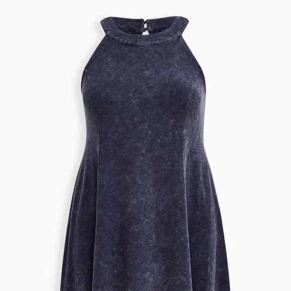 Torrid Mini Rib Trapeze Dress NWT NEW 2x - Picture 4 of 12